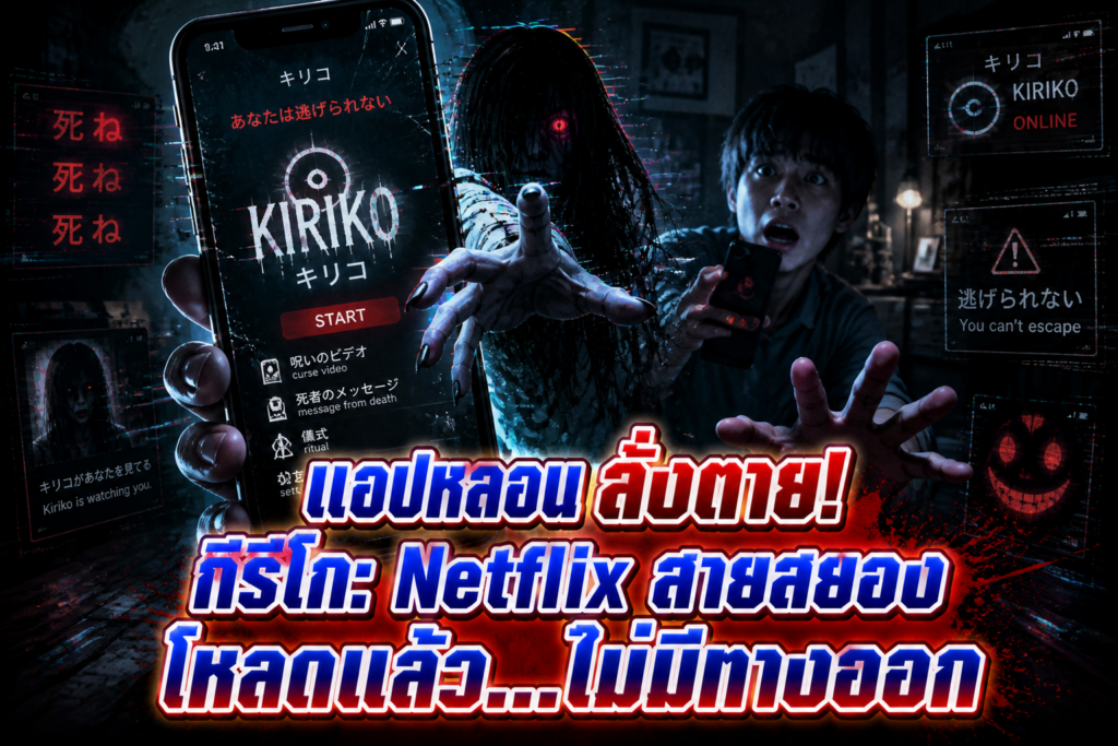 ซีรีส์สยองขวัญใหม่ Netflix! “กีรีโก: แอปหลอน พรสั่งตาย” วัยรุ่นติดแอปแล้วตาย